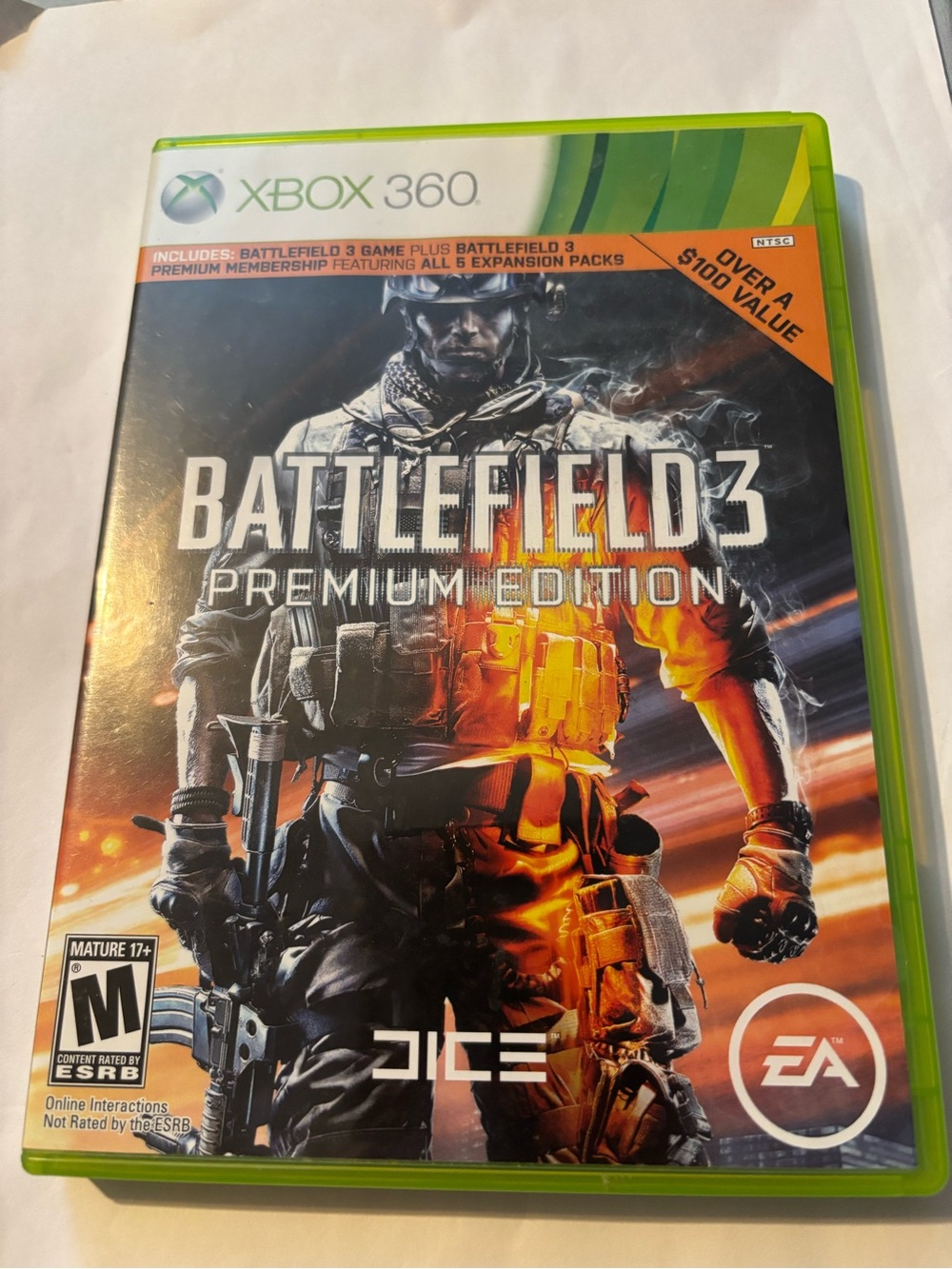 Xbox 360 Battlefield 3 Premium Edition CIB